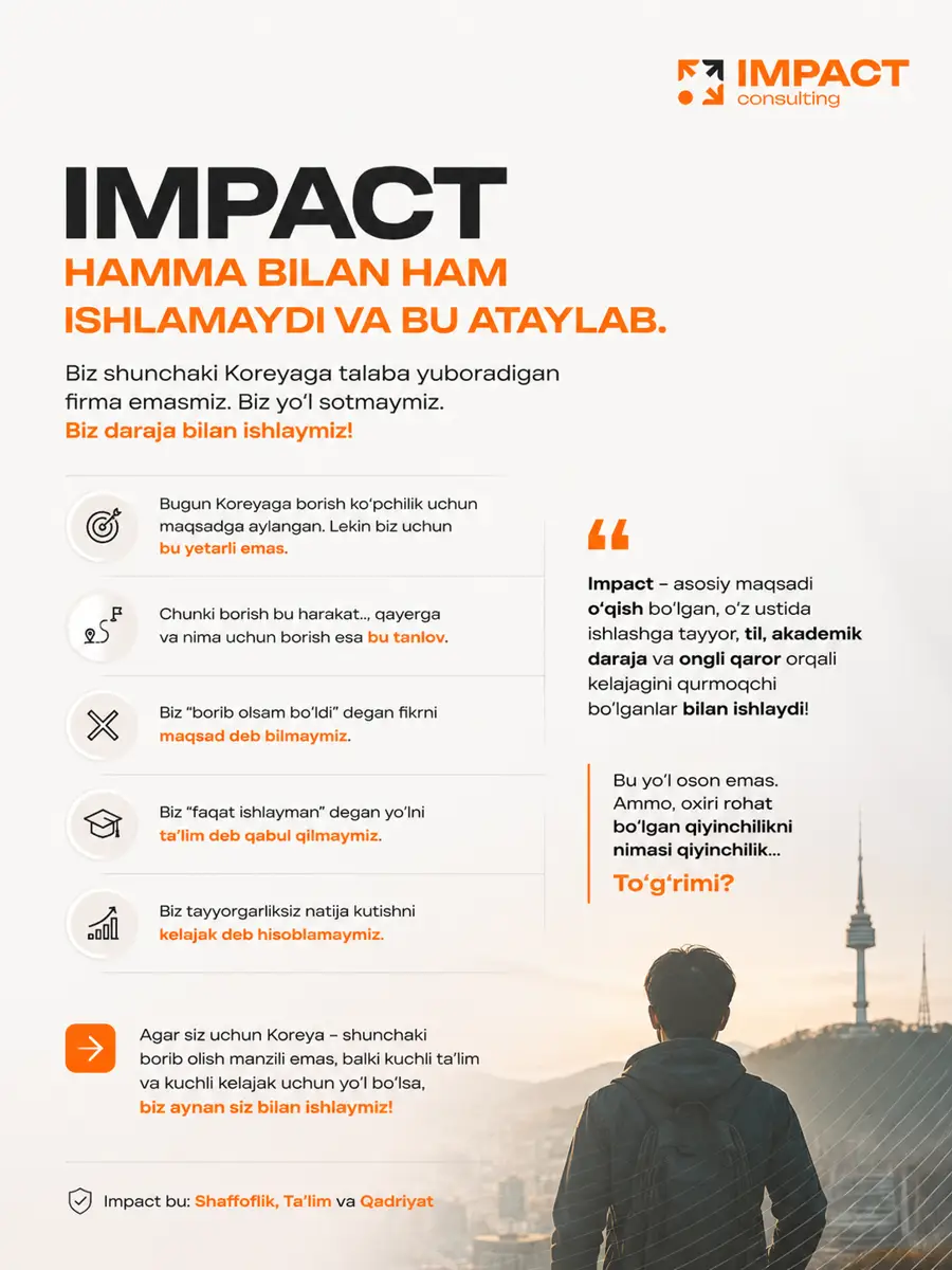 Impact hamma bilan ham ishlamaydi va bu ataylab